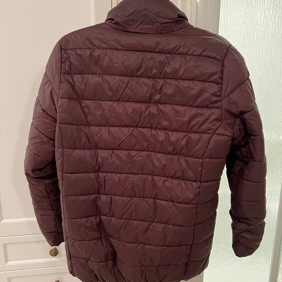 Women's Brown Puffer Jacket - Picture 8 of 9